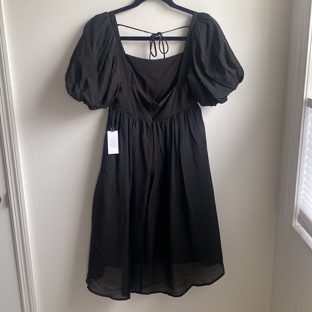Astr The Label Black Babydoll Dress SZ XS - Picture 5 of 9